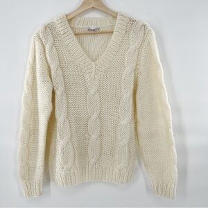 VINTAGE Magestic cable knit sweater size S